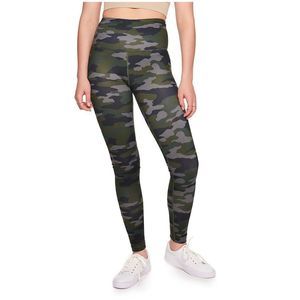 SO Youth-Women’s Dark Green Camouflage High Rise Sporty Leggings NWT